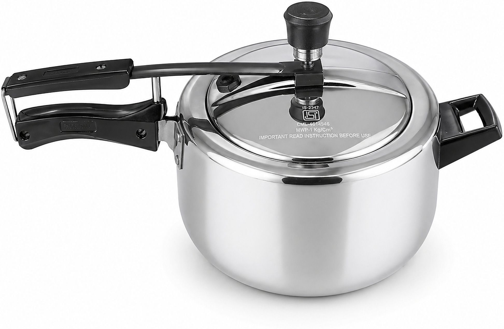aanya home craft Pressure Cooker | Home Kitchen Cooking, Rice, Dal, Curry, Vegetables 5 L Induction Bottom Pressure Cooker-picture-28