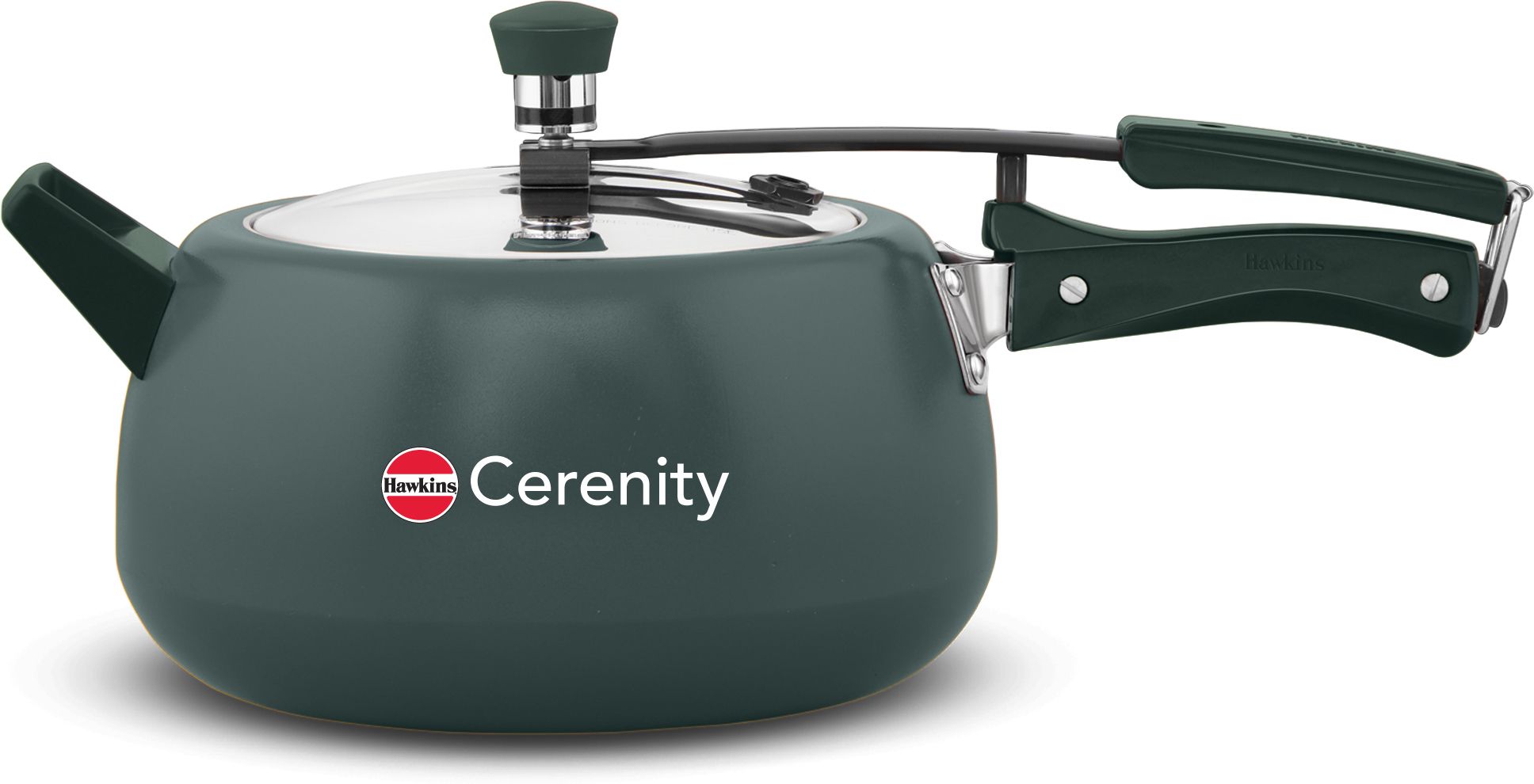 Cerenity, smooth, slippery surface for low-oil cooking (ICG50) 5 L Induction Bottom Pressure Cooker-image-14