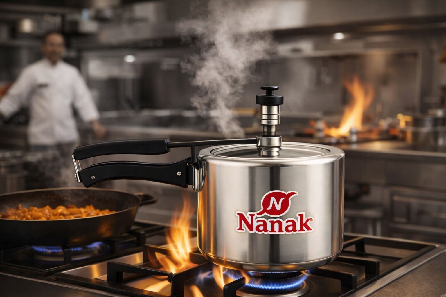 INDUCTION COMPATIBLE PRESSURE COOKER | ALUMINIUM PRESSURE COOKER 2 L Induction Bottom Pressure Cooker-image-5