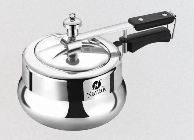 NANAK Aluminium 2L Inner Lid Pressure Cooker for Daily Kitchen Cooking 2 L Pressure Cooker-image-22