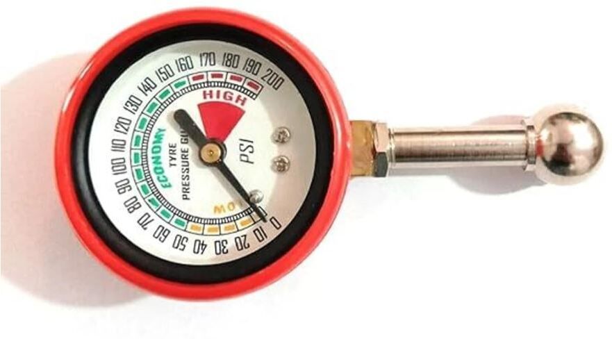 Tire Pressure Small Gauge for Car Scooter Motorcycle Bike 200 PSI Pressure Valve-image-20