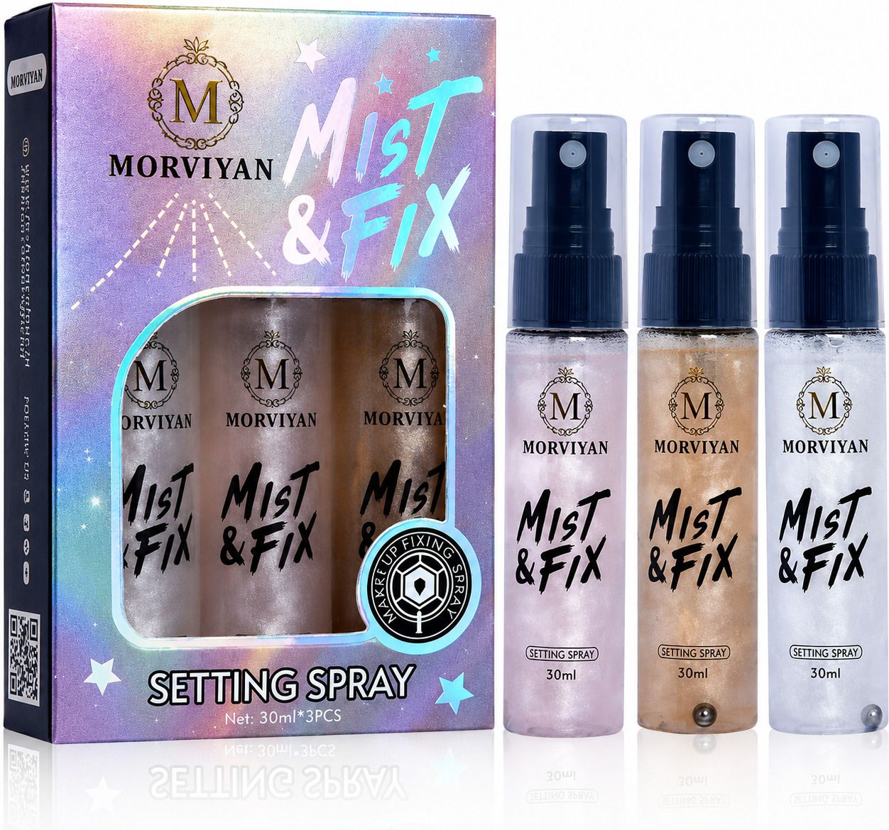 Mist & Fix Makeup Setting Spray Combo Pack (30ml x 3) Primer - 90 ml-image-25