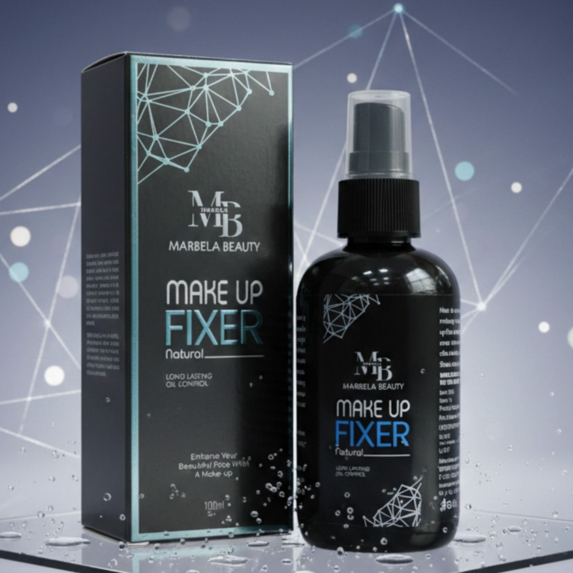 Natural Long Lasting & Waterproof Make Up Fixer Spray Primer - 100 ml-image-31