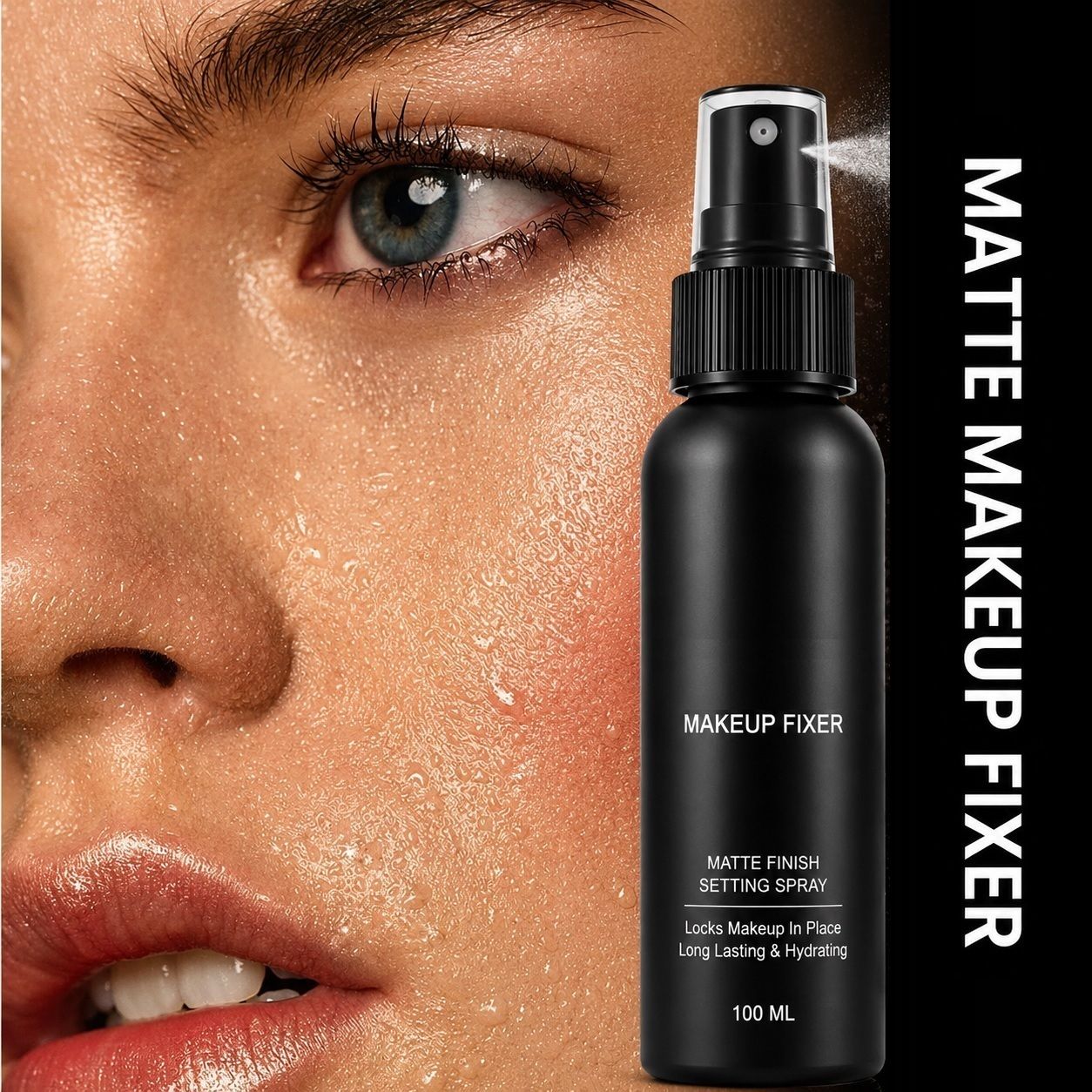 WATERPROOF OIL CONTROLING MATTE MAKEUP SETTING SPRAY FIXER Primer - 100 ml-image-21