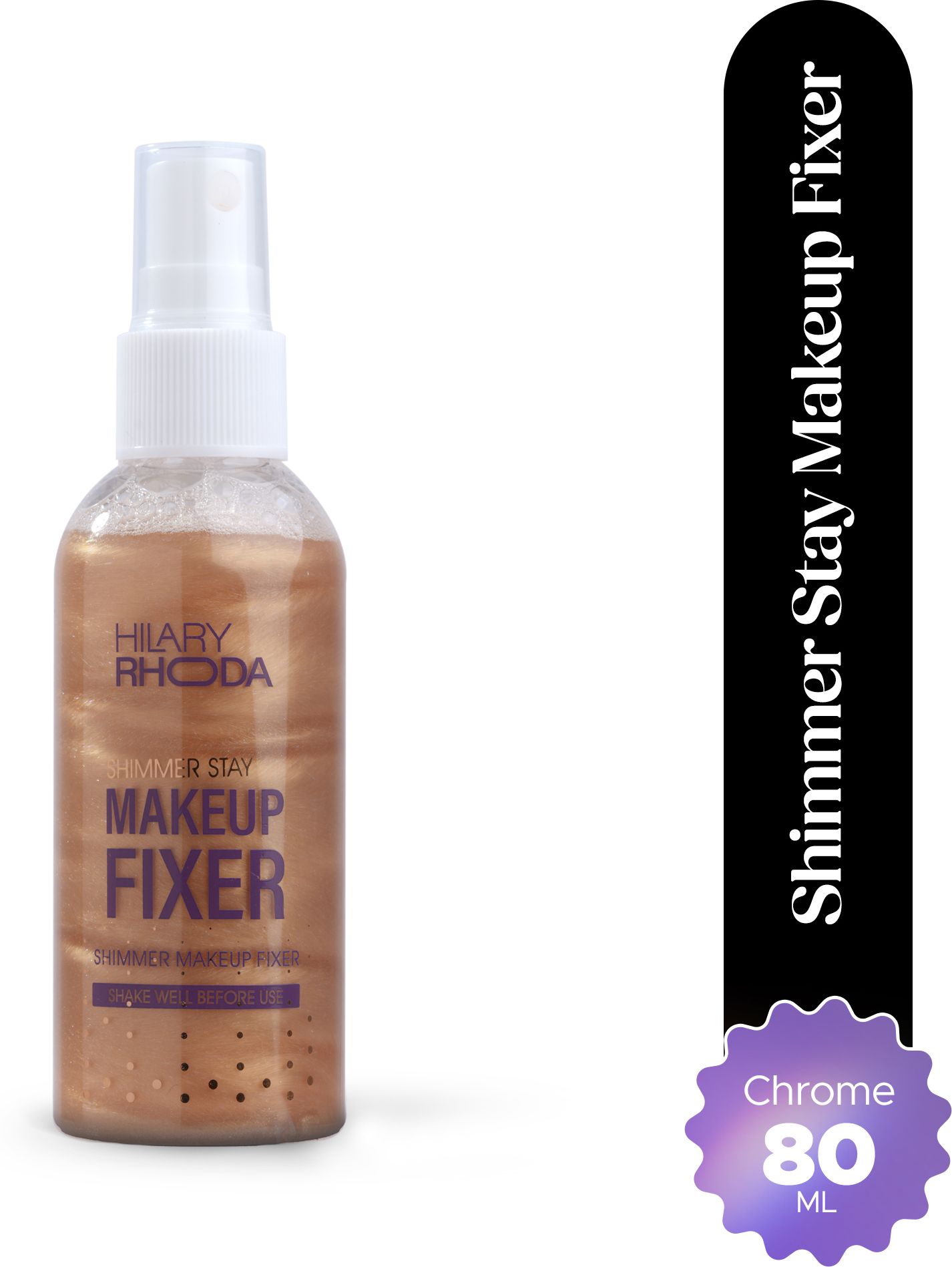 hilary rhoda Shimmer Stay Makeup Fixer | Infused with Aloe Vera | Cruelty-Free & Vegan | Primer - 80 ml-picture-25