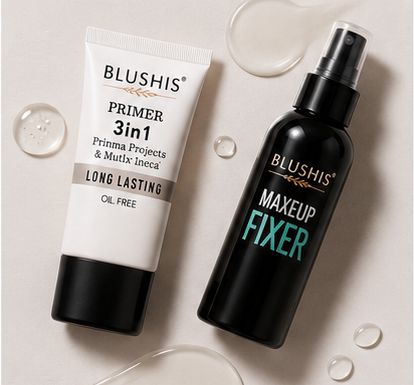 3 in 1 Long Lasting Oil-Free Face Primer + Makeup Fixer Spray | Natural Glow Primer - 100 g-image-34