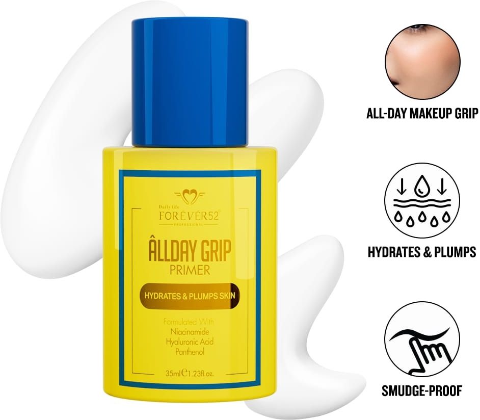 zoebeauty F52 All-Day Grip Primer With Niacinamide, Hyaluronic Acid & Vitamin B5 Primer - 35 ml-picture-14