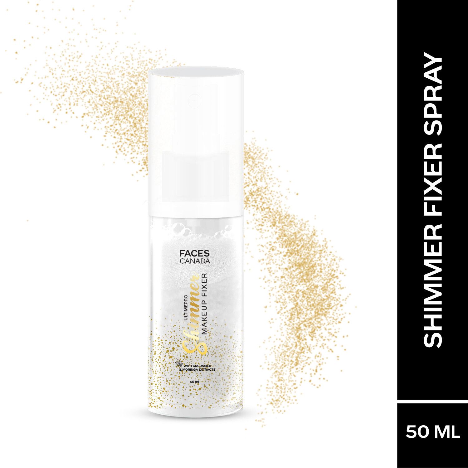 faces canada Ultime Pro Shimmer Makeup Fixer Setting Spray Mini | Long Lasting Primer - 50 ml-picture-16