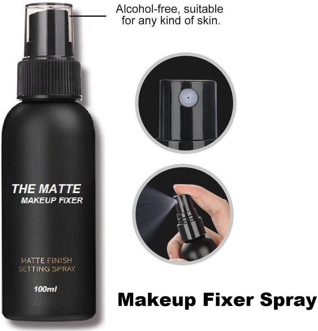 Professional Waterproof Prep+Prime Long Lasting Fixer Spray Primer - 100 ml-image-23