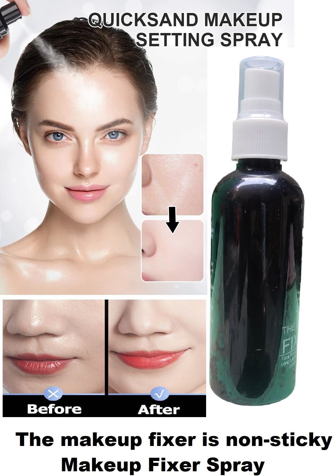 HD PERFECT HYDRATING AND LONG LASTING MAKEUP SETTING SPRAY FIXER Primer - 100 ml-image-39