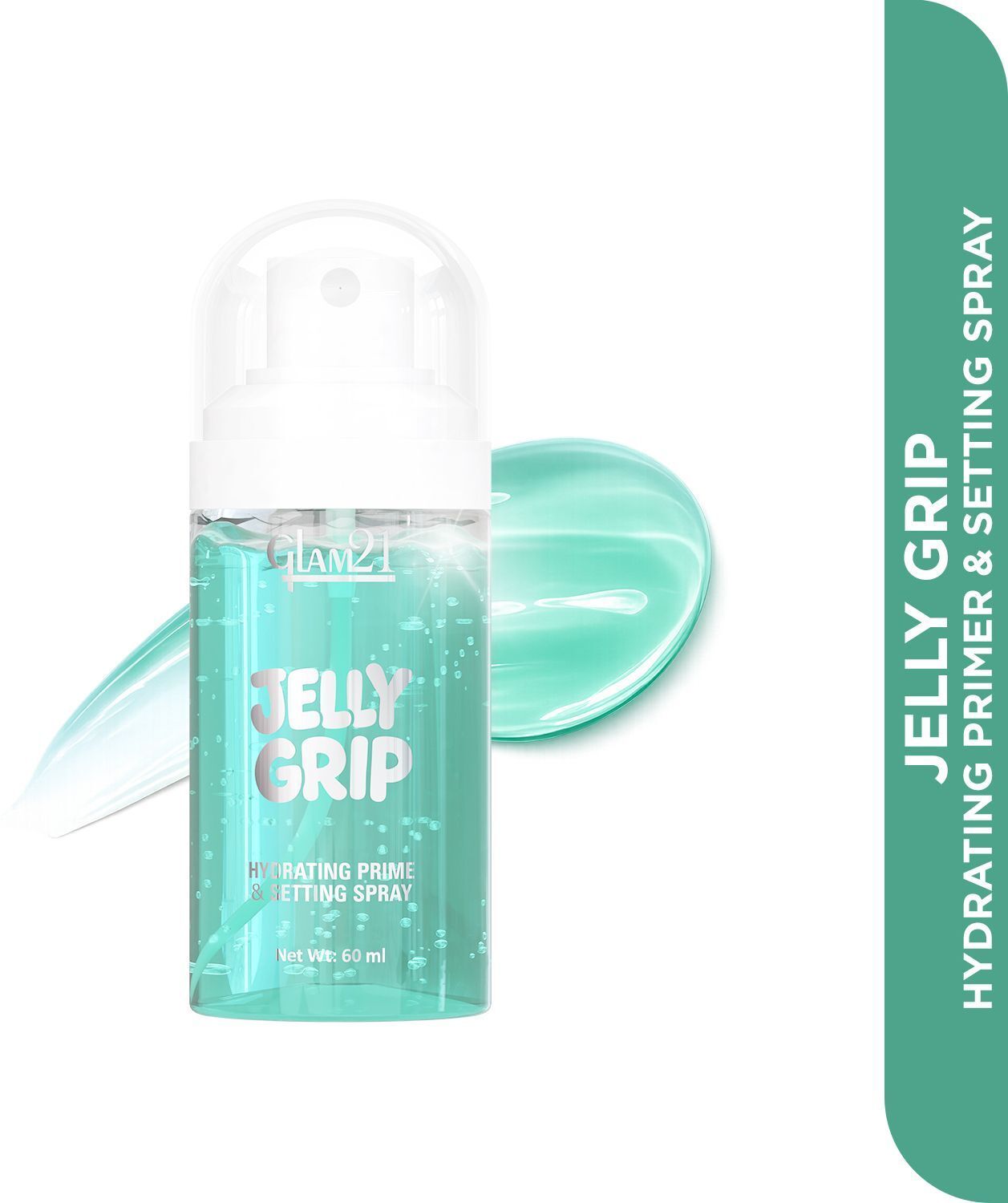 glam21 Jelly Grip Hydrating Primer & Setting Spray With Hyaluronic Acid & Aloe Vera | Primer - 60 ml-picture-19