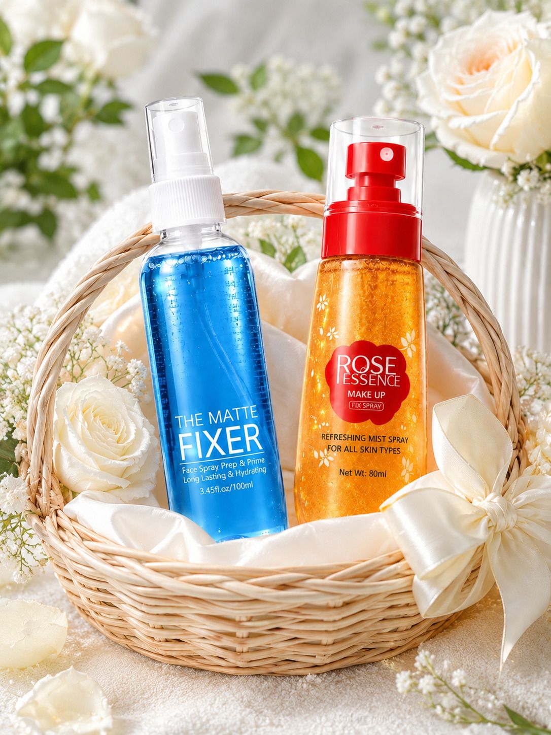 Rose Essence & Matte Fixer Duo Primer - 1 ml-image-13
