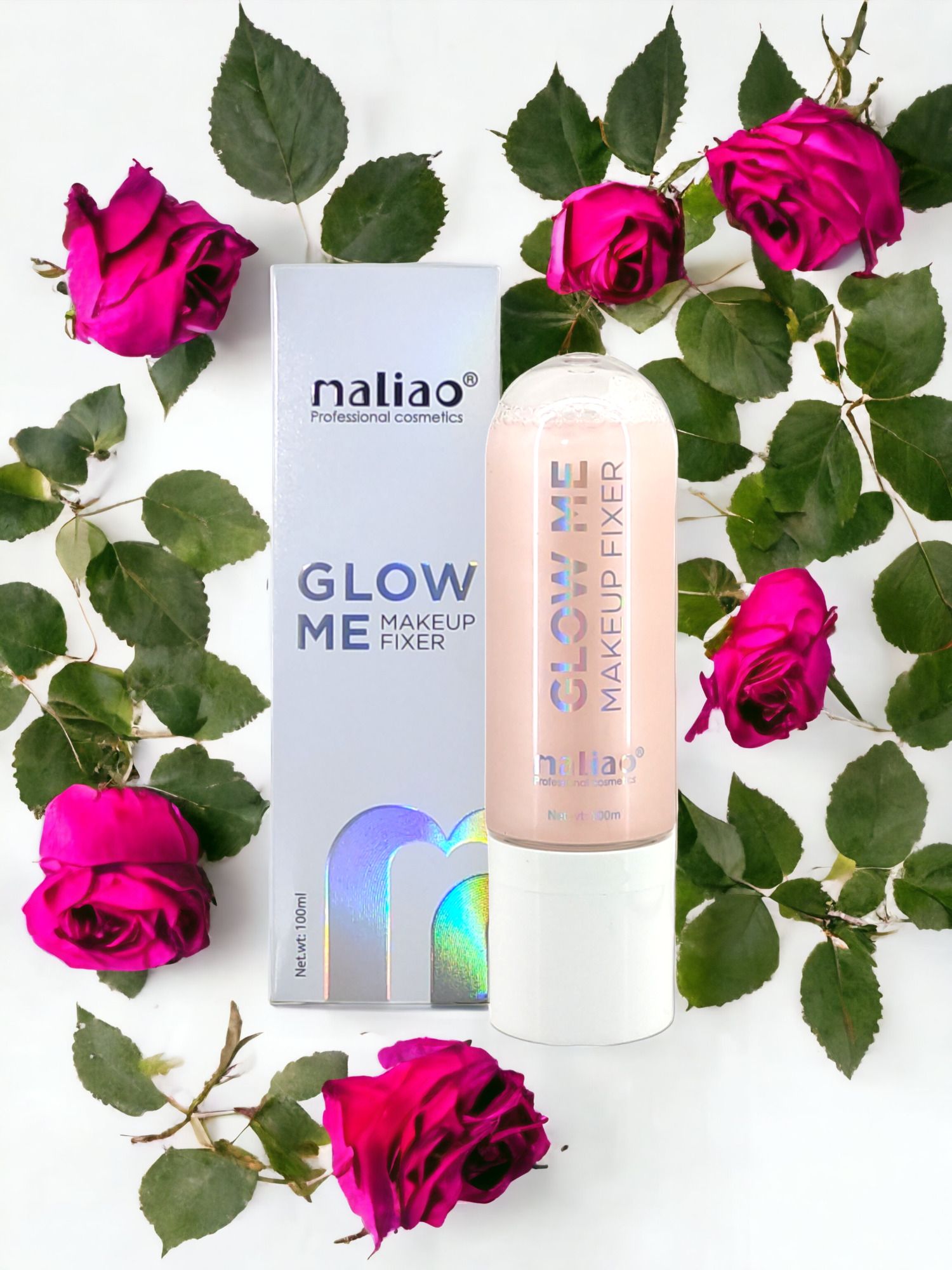 maliao Glow Me Makeup Fixer Setting Spray Upto 16 hour Wear ** Primer - 100 ml-picture-15