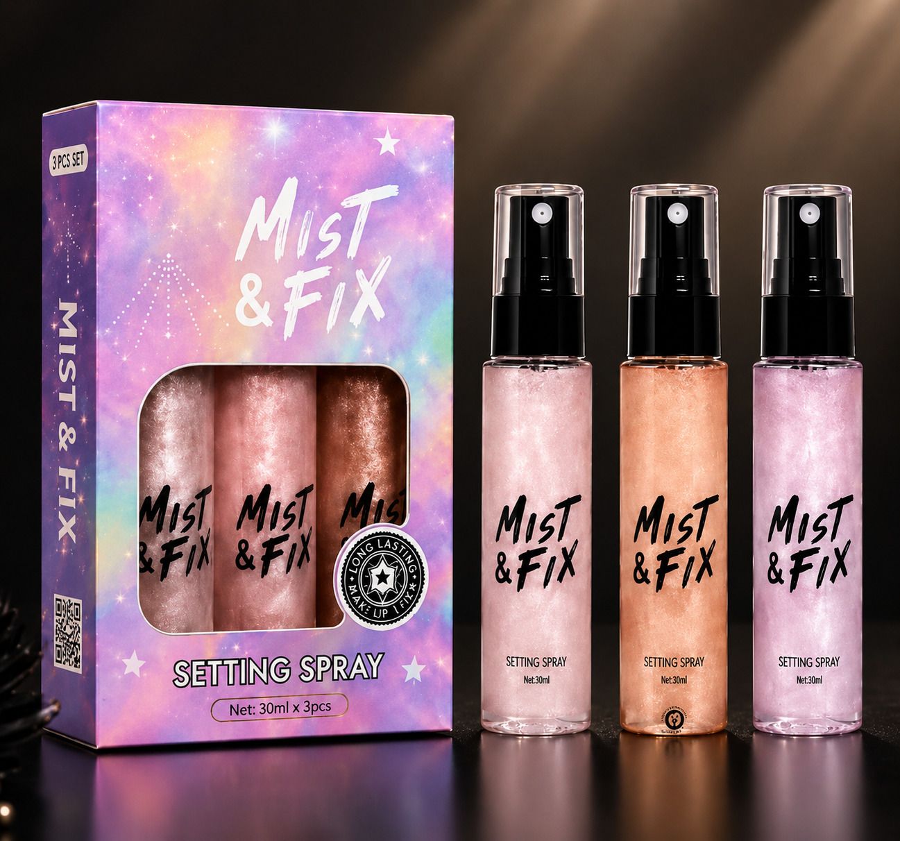 Glow Finish Mist & Fix Spray Set Primer - 90 ml-image-40
