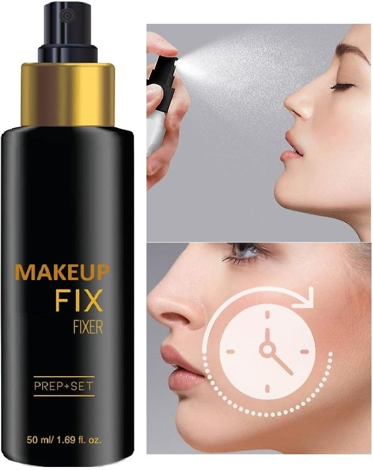 Long Lasting Makeup Setting Spray Fixer Primer - 50 ml-image-43