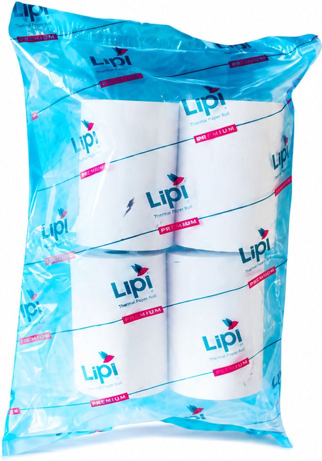 Lipi THERMAL PAPER ROLL 79MM X 30M 70GSM 13MM CORE (PACK OF 4) Wireless Print Server-image-35