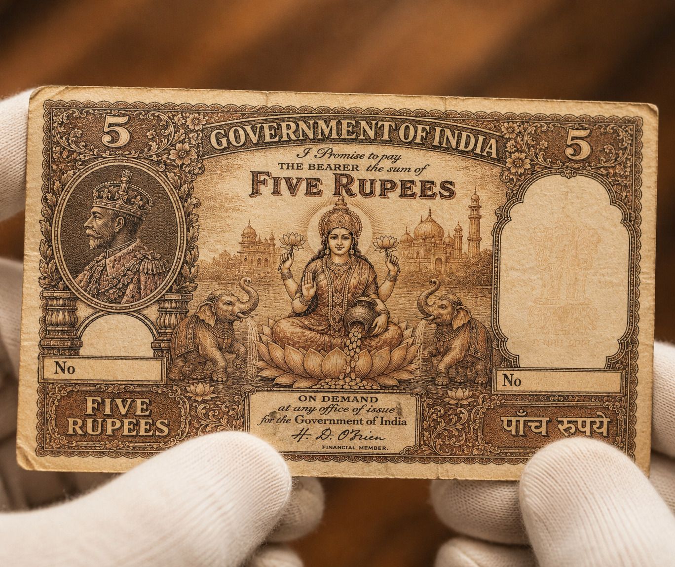 coinage 5 Rupees Paper Printed Currency-picture-25
