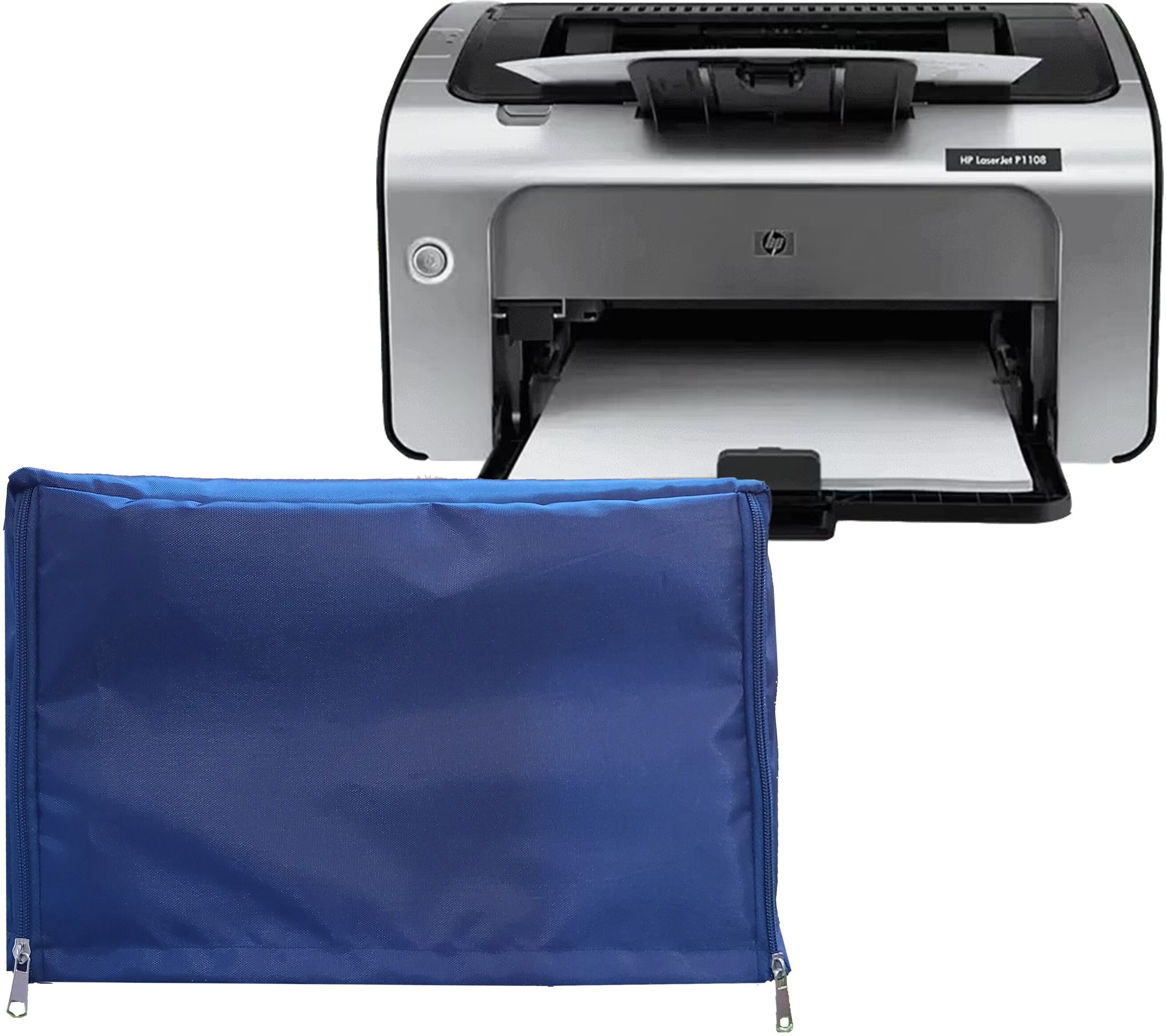 Protectio Chain Printer Cover for H P Laserjet Pro P1108 Printer - Dust Proof/ Water Proof Printer Cover-image-1