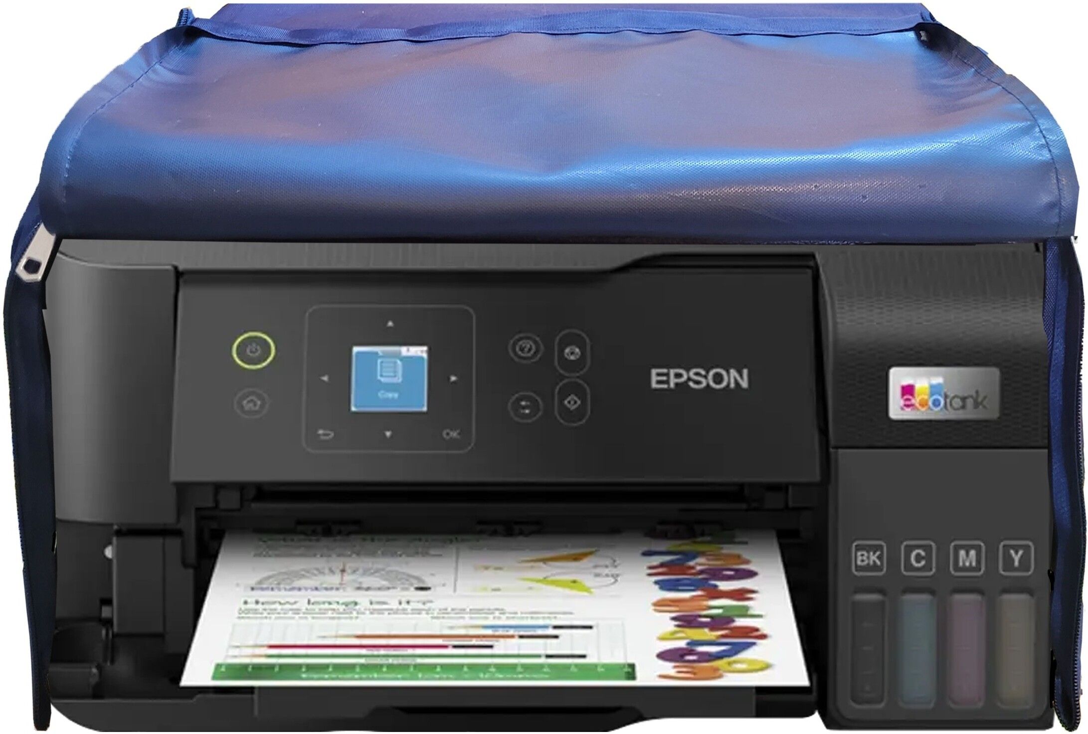 Protectio Epson L3560 EcoTank Chain Printer Cover – Blue/ Dust Proof / Washable / Inktank Printer Cover-image-37