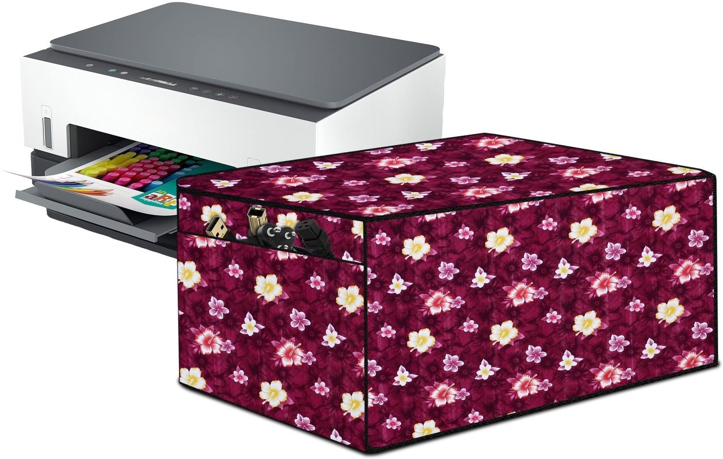 The Furnishing Tree Size1_T1_PM02 Water-Resistant Dust Cover Dimensions in CM (DxWxH 25x36.5x19) Printer Cover-image-36