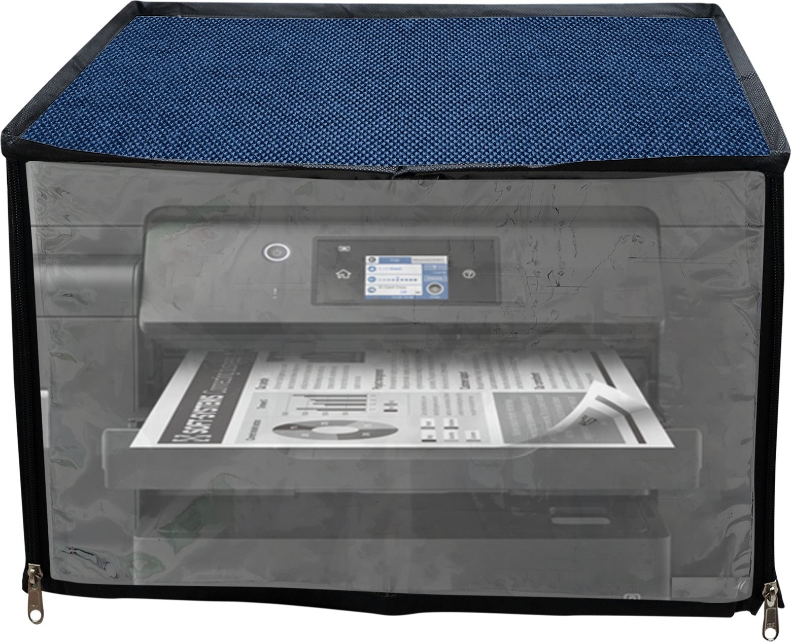ATP Printer Cover Suitable For Epson Eco Tank M15140 Printer(Blue Color) Printer Cover-image-35
