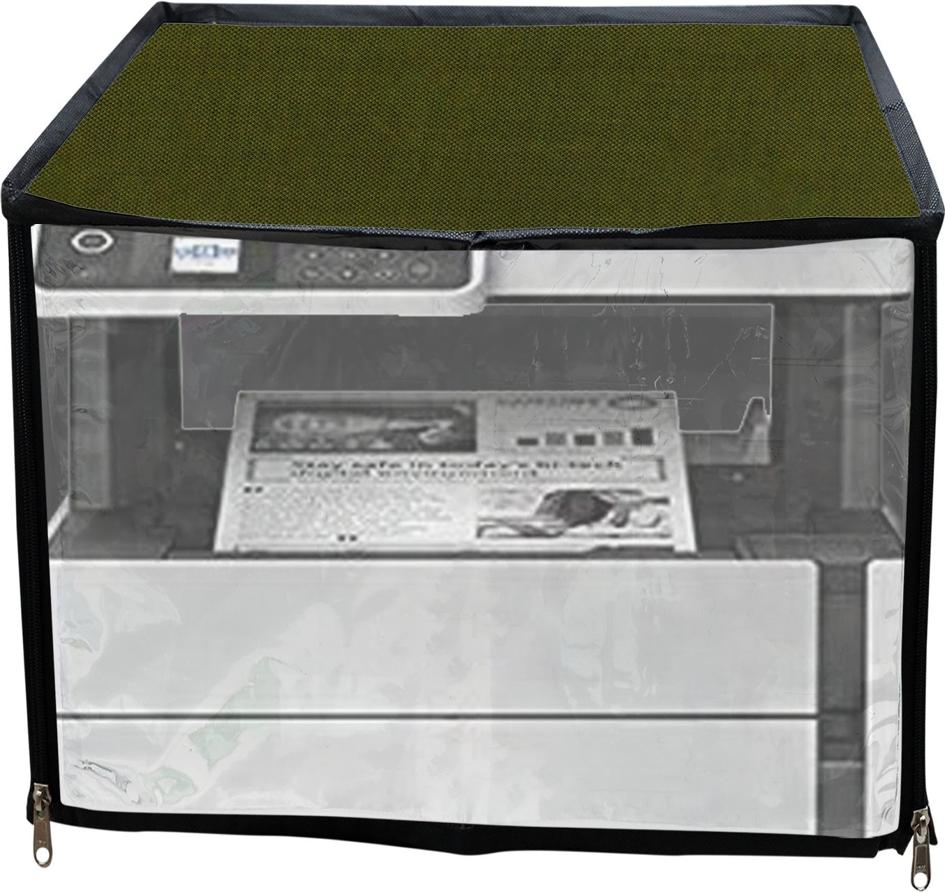 ATP Printer Cover For Epson Eco Tank M2170 Ink Tank Printer (Solid Green) Printer Cover-image-48