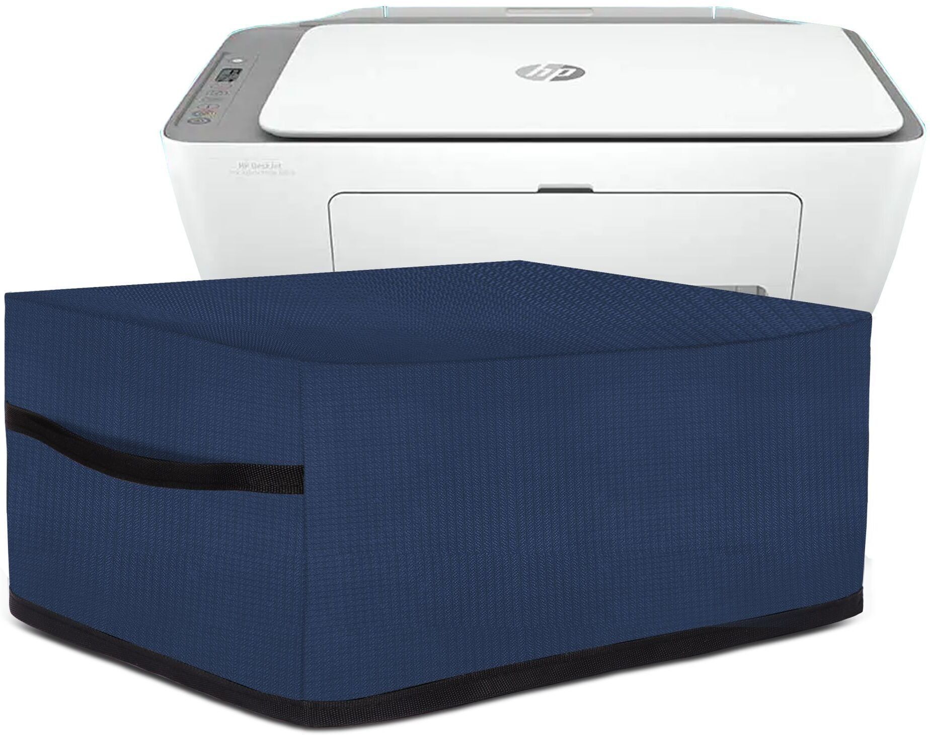 Cranique Dust Proof Printer Cover For HP 2878 / 2876 Ink Advantage - Blue Printer Cover-image-38