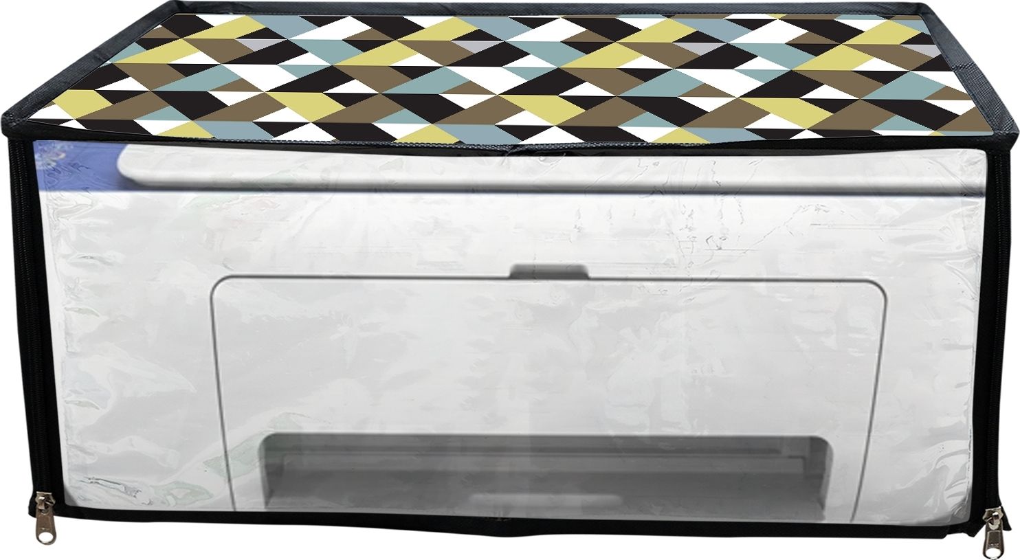 ATP Printer Cover For HP Desk Jet Ink Advantage 2676 Printer (Triangle Print) Printer Cover-picture-16