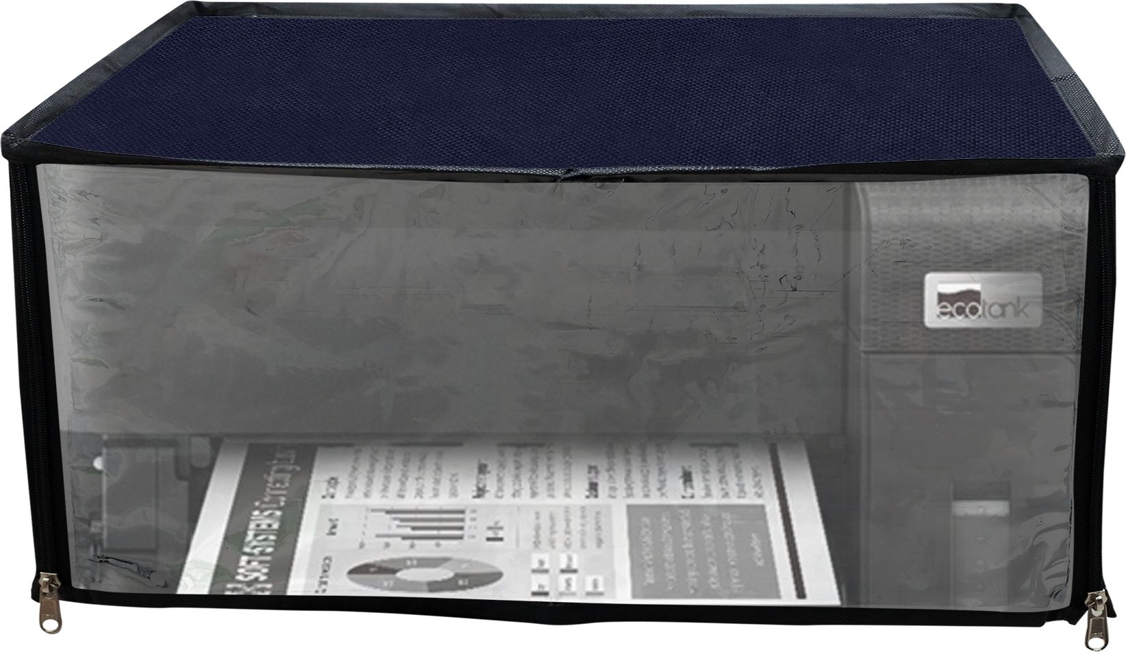 ATP Printer Cover For Eco Tank M1050 Ink Tank Printer (Solid Blue) Printer Cover-image-15