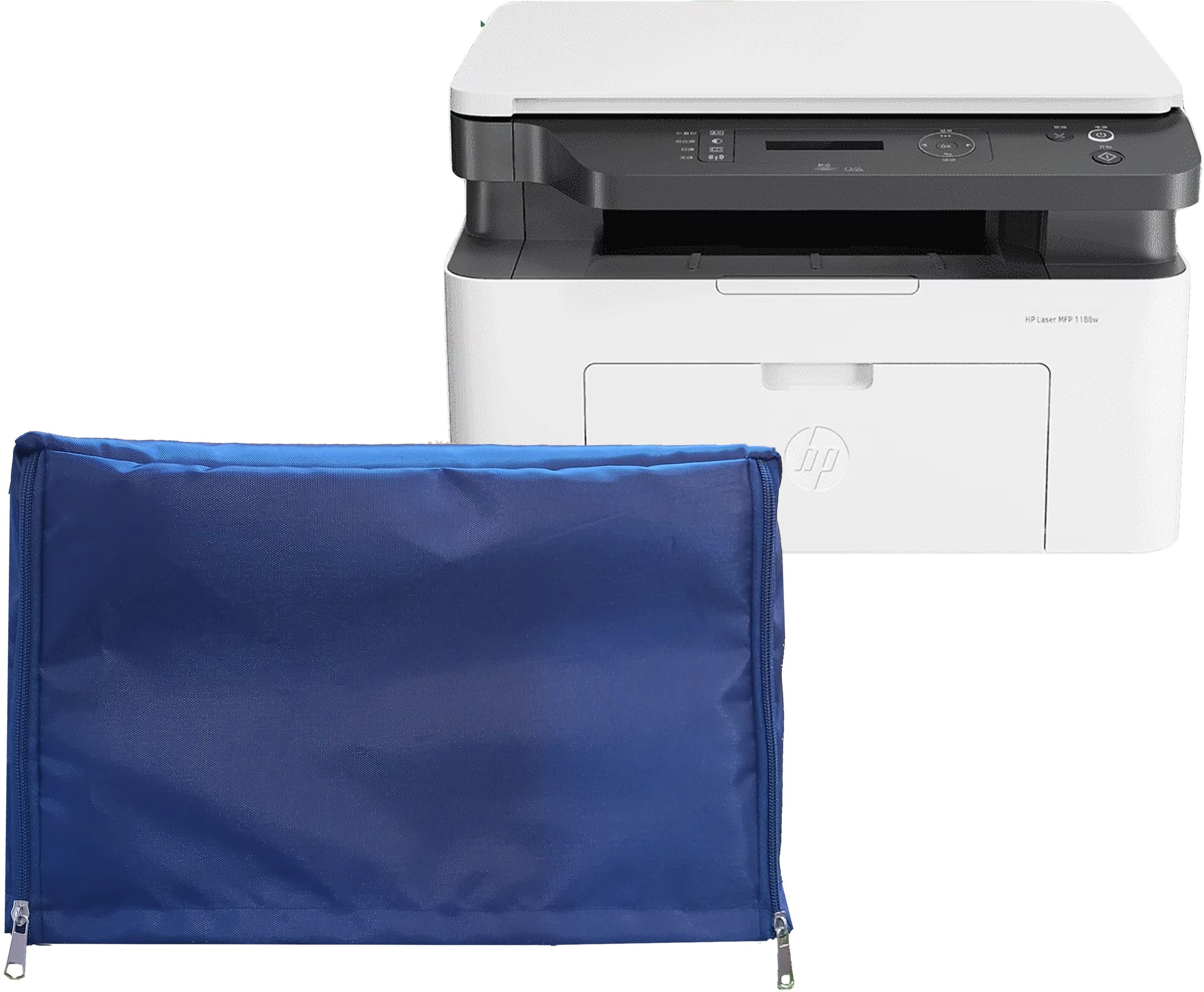 Protectio HP Laser MFP 1188 nw - Chain cover Blue Colour Printer Cover-image-45