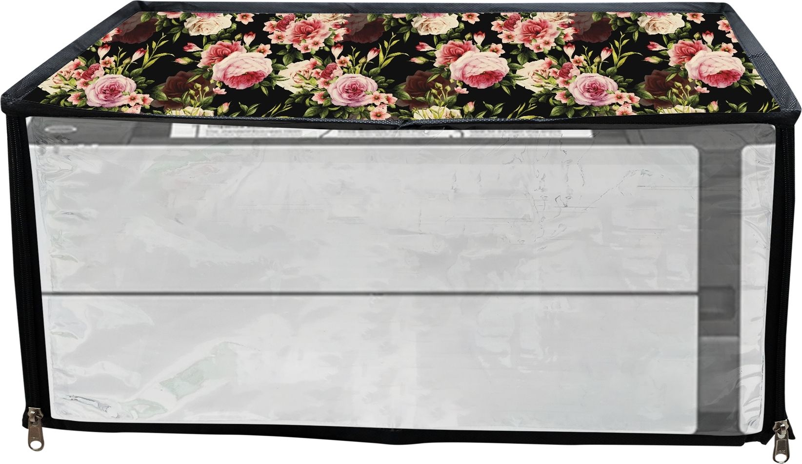 JMT Printer Cover For Epson Eco Tank M1180 Ink Tank Printer (Black Rose Print) Printer Cover-picture-17