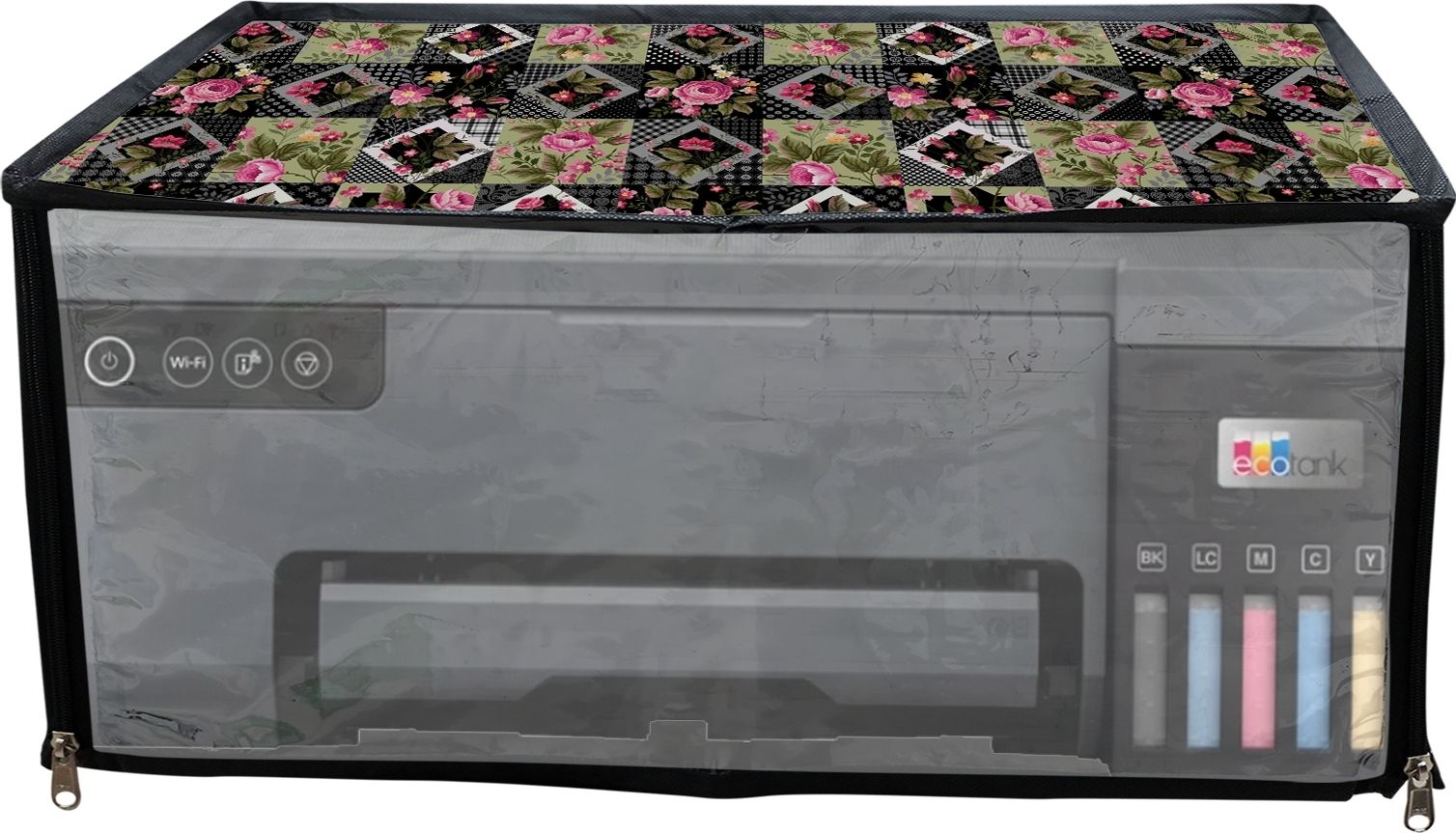 JMT Printer Cover For HP LaserJet Pro MFP M126nw Printer(Hara Check Print) Printer Cover-picture-30