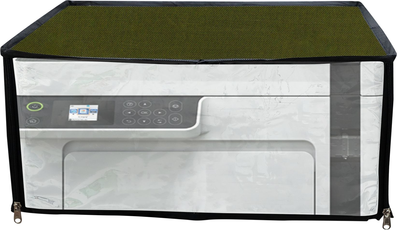 JMT Printer Cover Suitable For Epson Eco Tank M2110 Ink Tank Printer (Solid Green) Printer Cover-picture-19