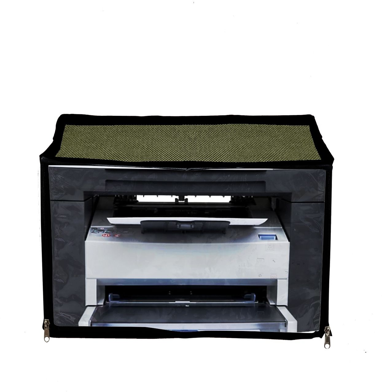 JMT Printer Cover For HP LaserJet M1005 Multifunctional Printer Green Color Printer Cover-image-24
