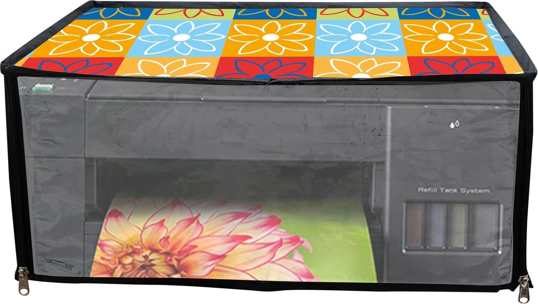 LoomStar for Brother Ink Tank DCP-T220 Multiflowers Printer Cover-image-11