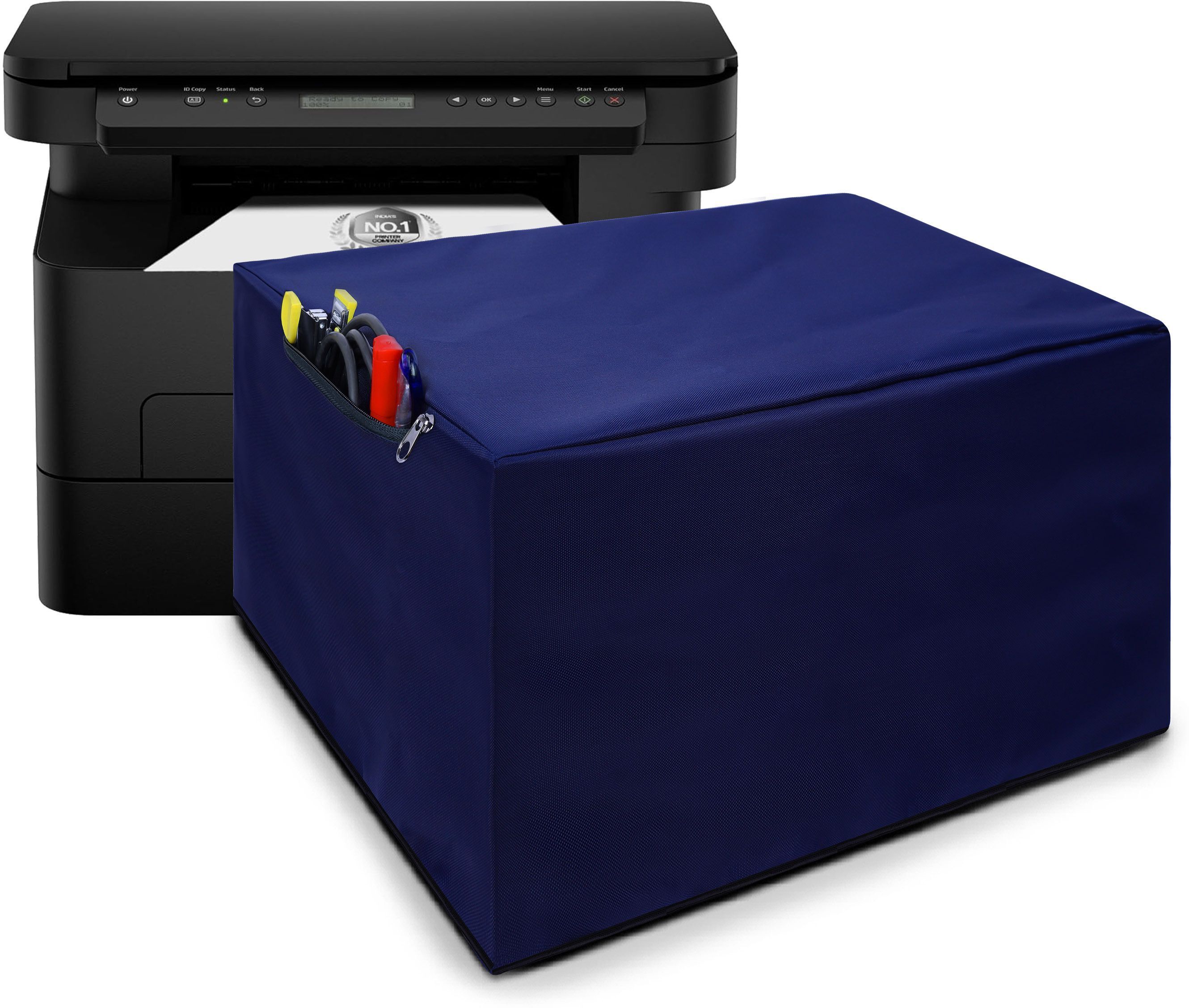 Alifiya Dust Proof Washable Printer Cover - Blue Printer Cover-image-37