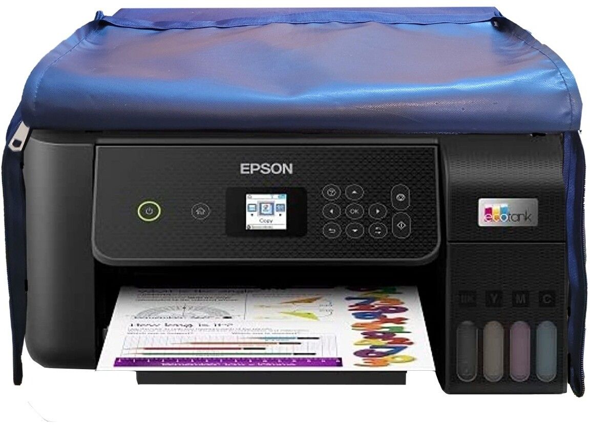 Protectio Epson EcoTank L3260 Chain Printer Cover – Blue / Dust Proof / Washable Printer Cover-image-35