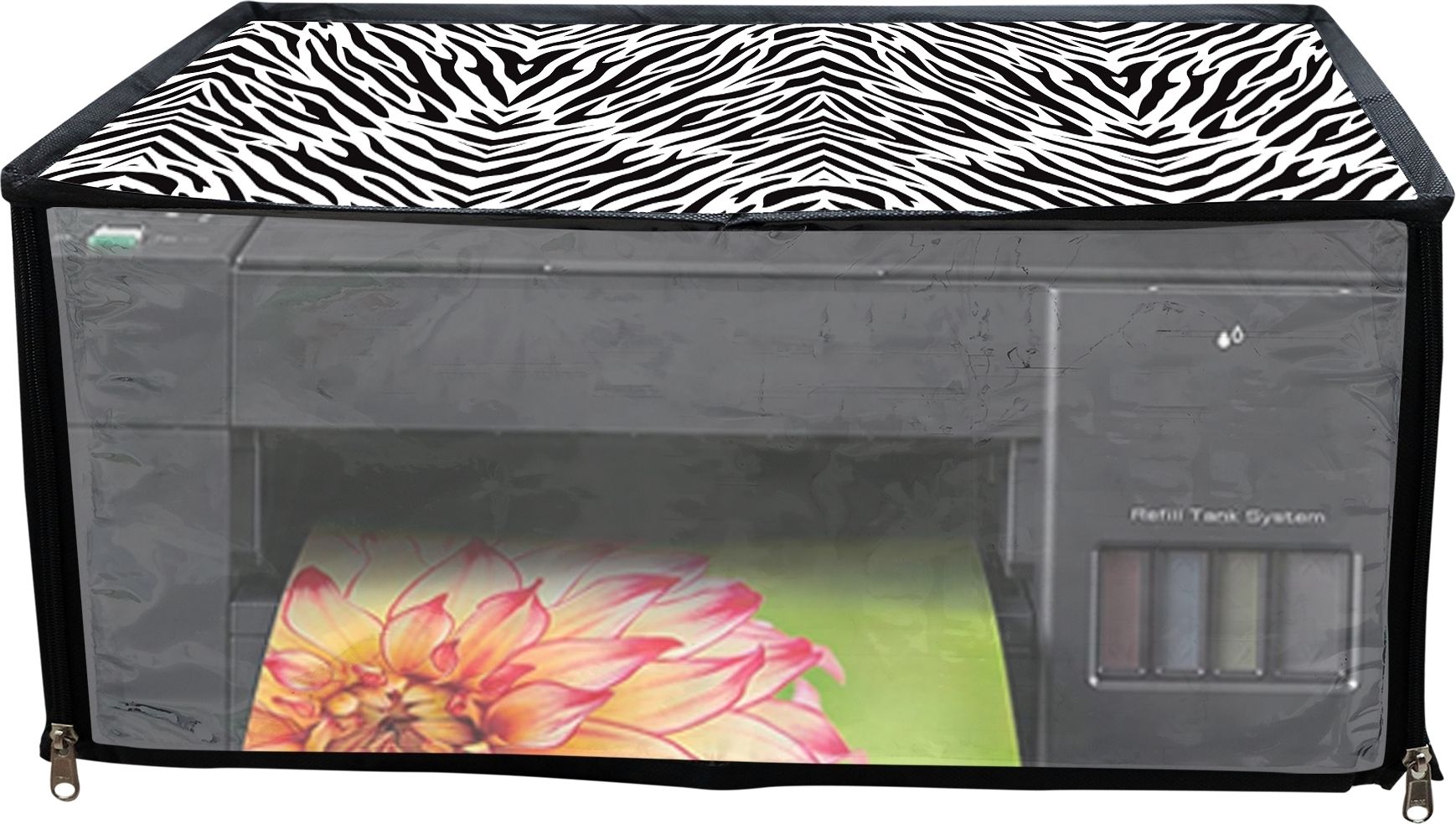 LoomStar for Brother Ink Tank DCP-T220 Zebra Print Printer Cover-picture-29