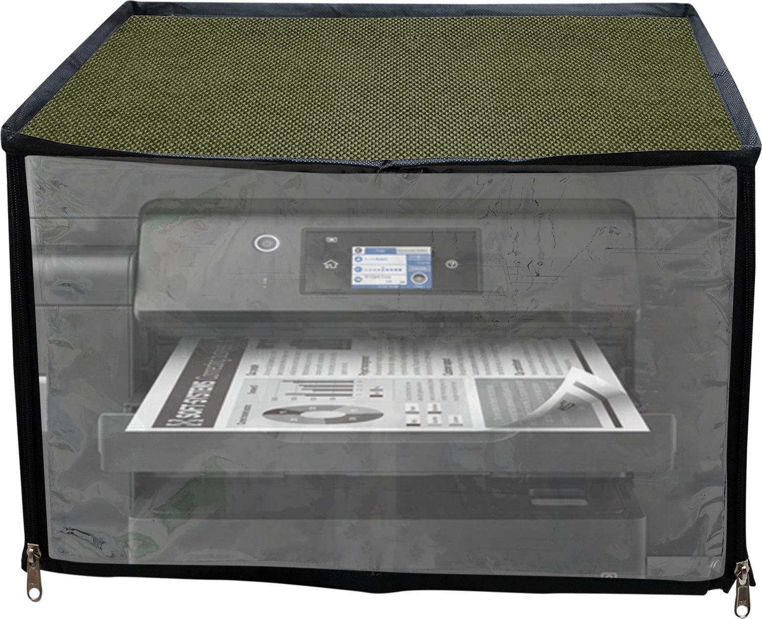 JMT Printer Cover Suitable For Epson Eco Tank L6490 Printer(Green Color) Printer Cover-picture-19