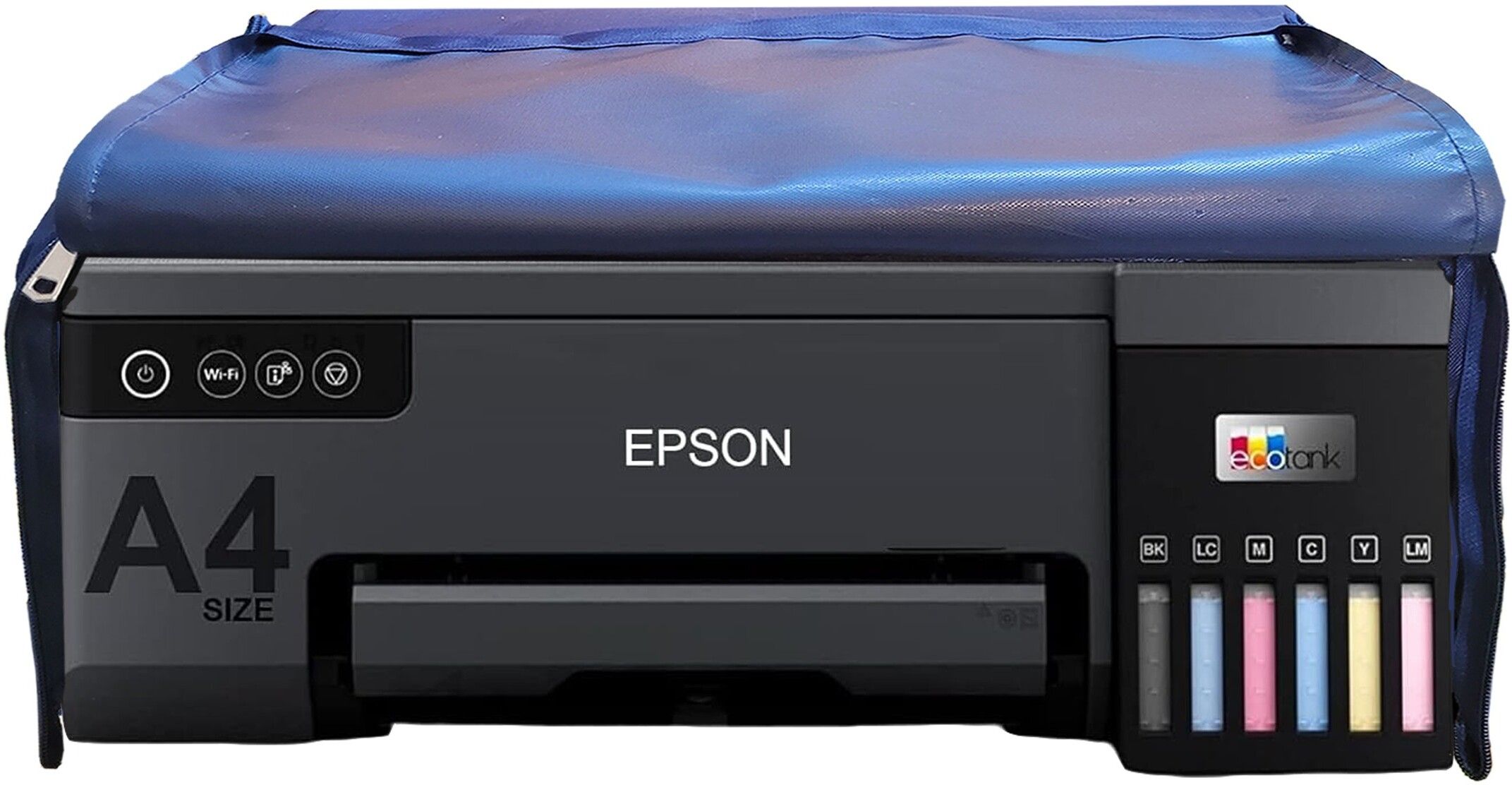 Protectio Chain Printer Cover for Epson Eco Tank L 8050 Printer – Blue/Dust proof/washable Printer Cover-image-32
