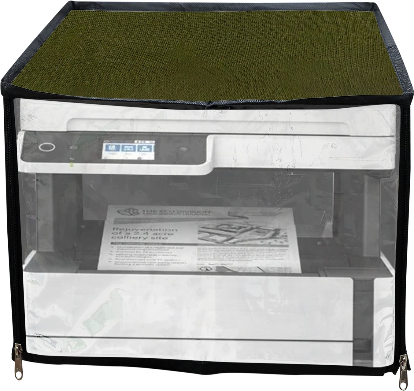 JMT Printer Cover For Epson Eco Tank M3140 Ink Tank Printer (Solid Green) Printer Cover-picture-44