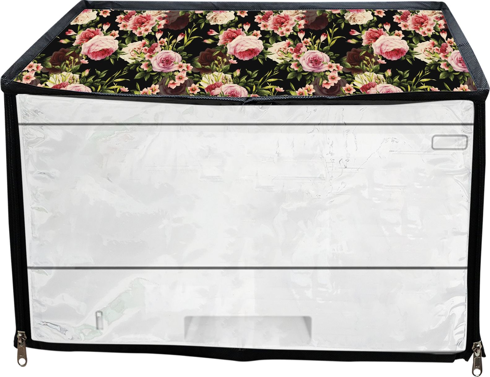 JMT Printer Cover For HP Laserjet Pro M402dn Printer (Black Rose Print) Printer Cover-picture-36