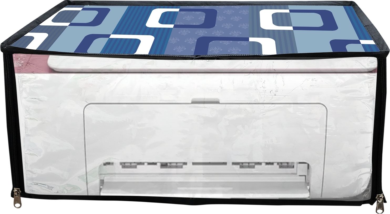 JMT Printer Cover For HP Desk Jet Ink Advantage Ultra 4929 Printer(Blue Check Print) Printer Cover-image-35