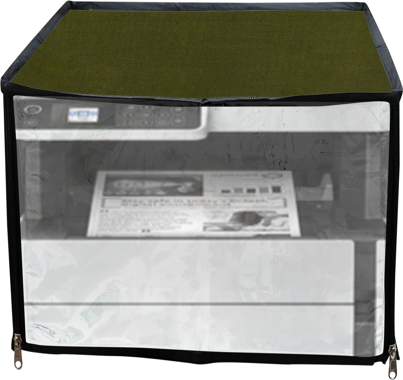 ATP Printer Cover For Epson Eco Tank M2140 Ink Tank Printer (Solid Green) Printer Cover-image-16
