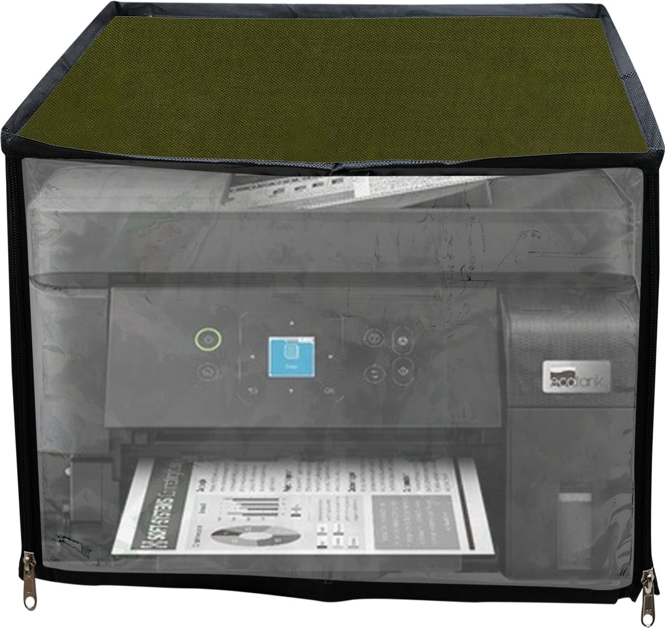 JMT Printer Cover For Epson Eco Tank M2050 Ink Tank Printer (Solid Green) Printer Cover-picture-44