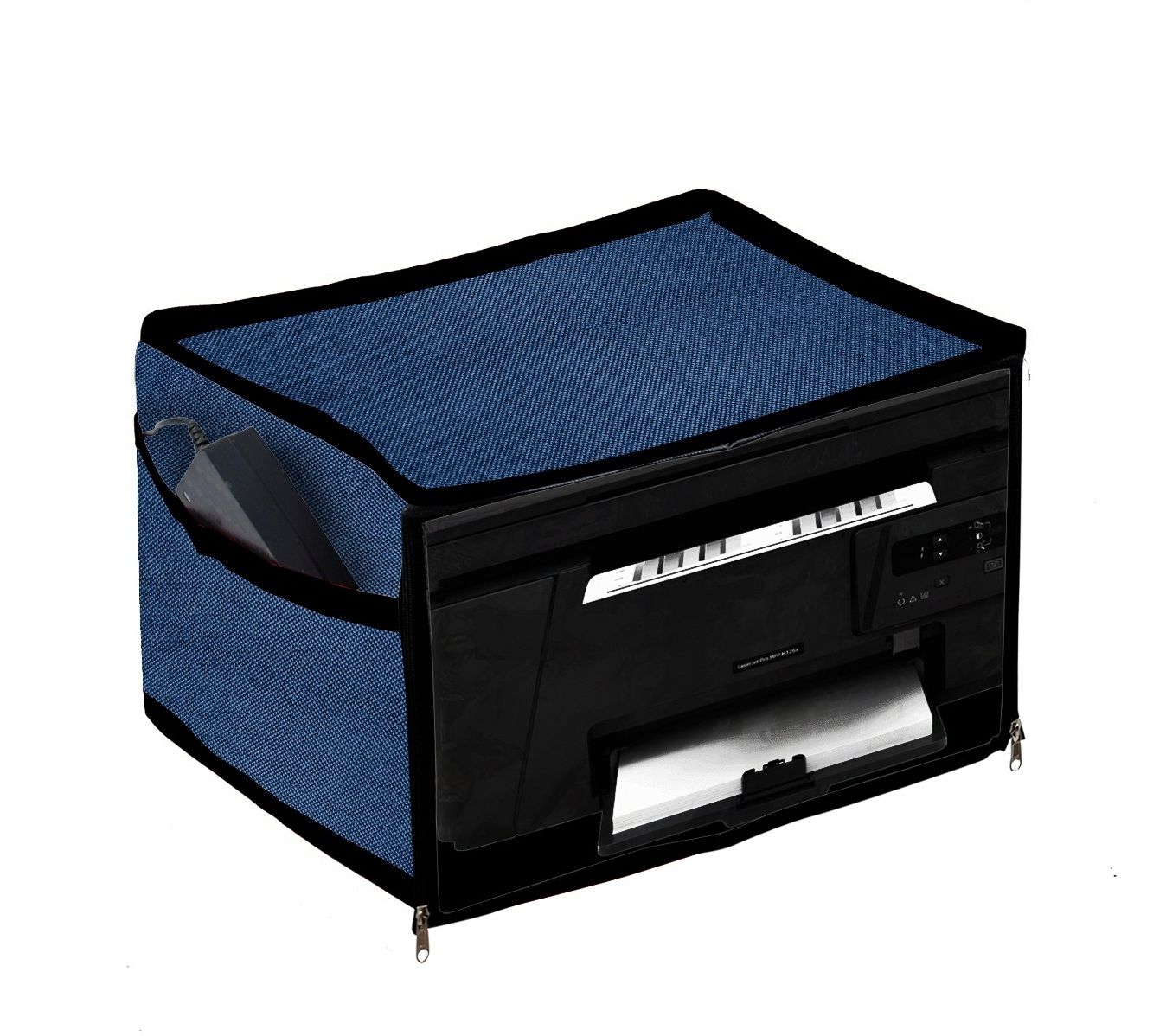 JMT Printer Cover For HP LaserJet Pro MFP M126nw Multifunctional Printer Blue Color Printer Cover-image-23