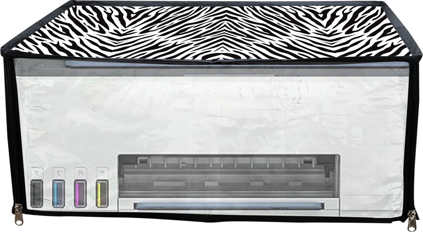 ATP Printer Cover For HPSmart Tank 525 All in One Printer (Zebra Print) Printer Cover-image-28