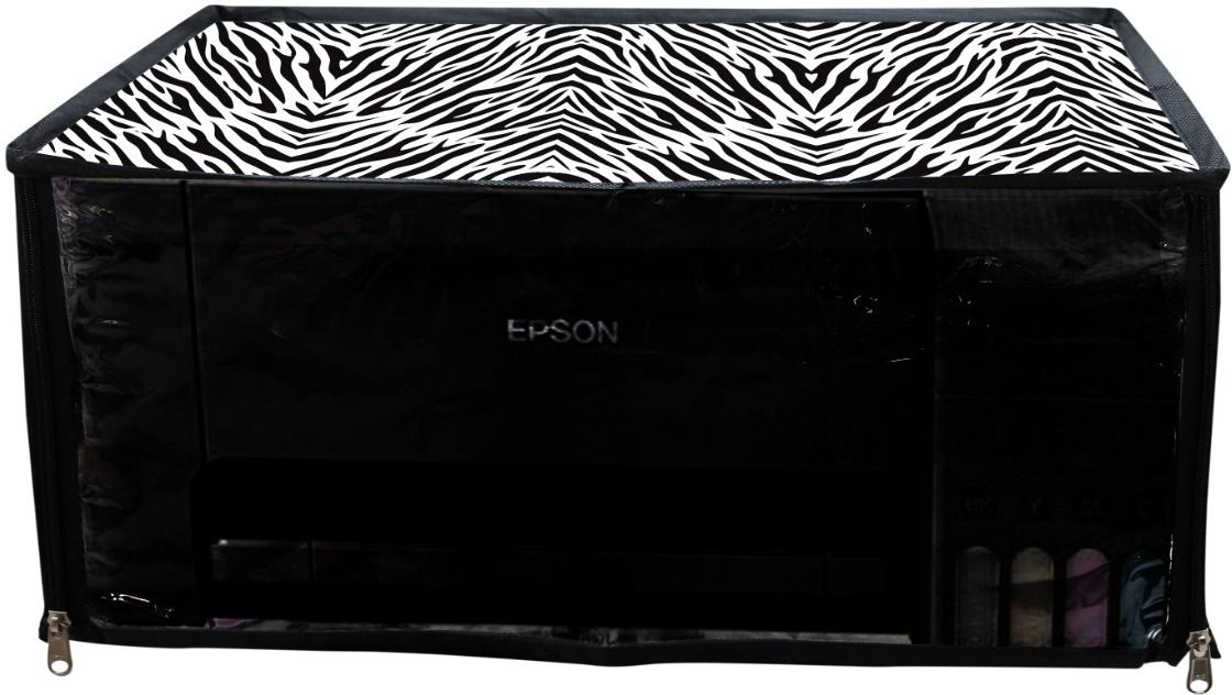 PrimeCover Printer Cover For Epson EcoTank L3150 Zebra Print Printer Cover-picture-13