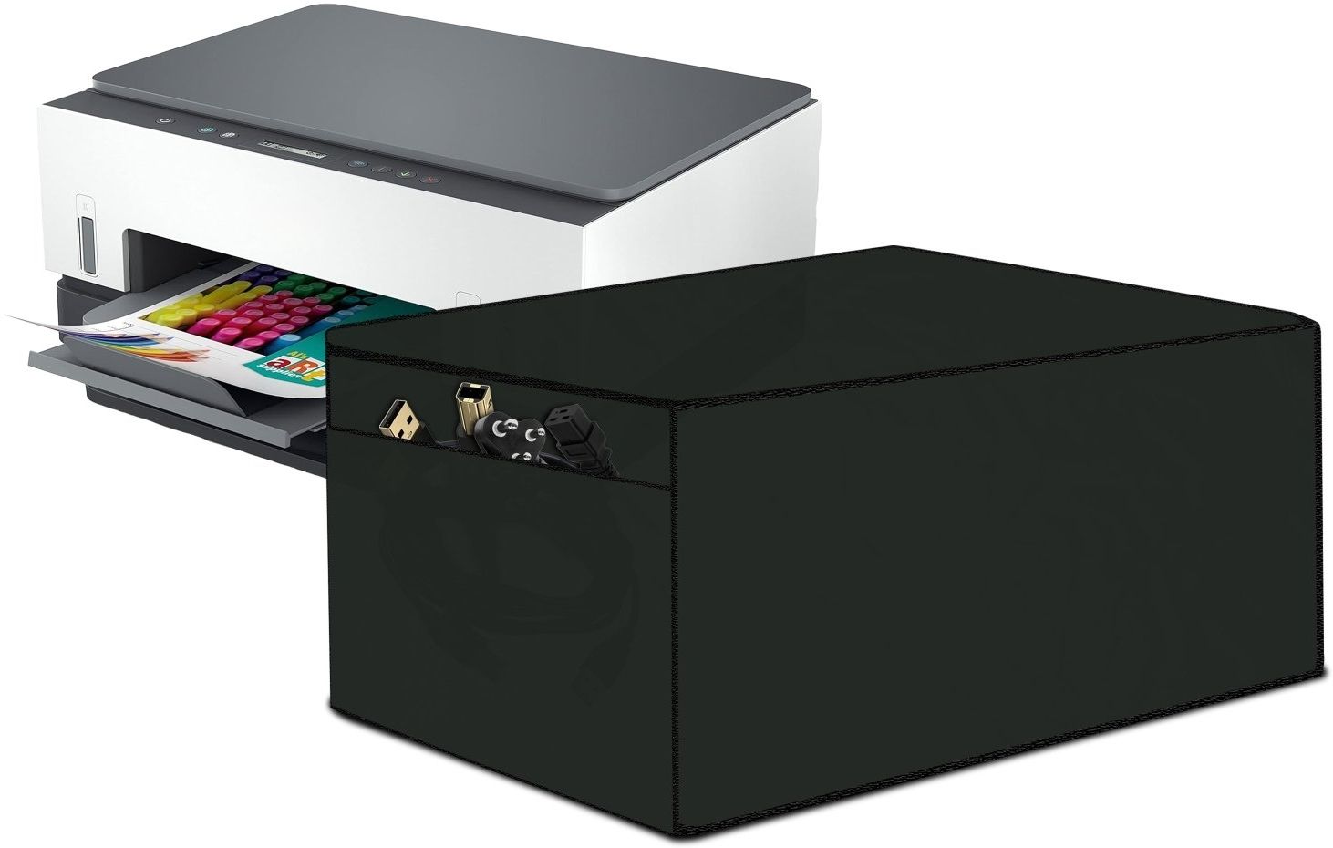 The Furnishing Tree Size1_T1_HeavyMilitary Water-Resistant Dust Cover in CM (DxWxH 25x36.5x19) Printer Cover-image-49