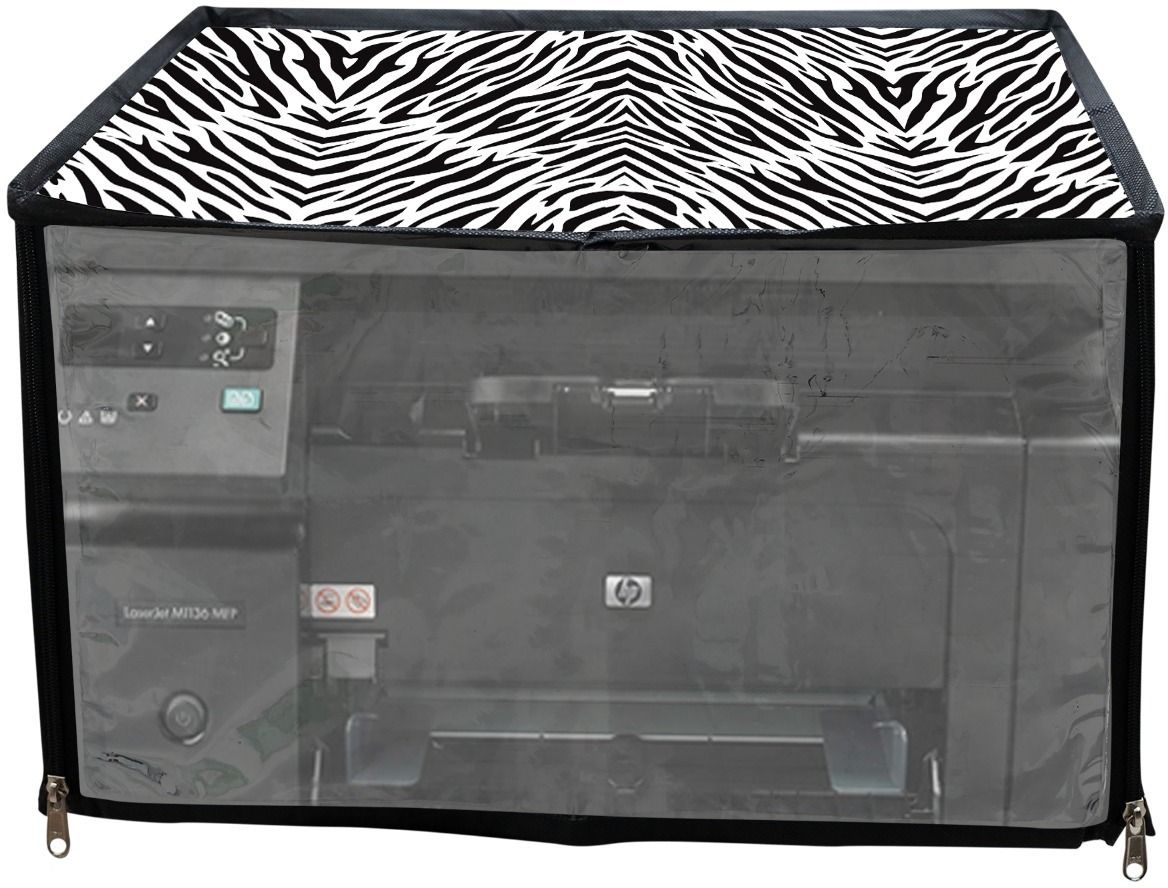 LoomStar For HP Laserjet Pro Multifunction M1136 Zebra Print Printer Cover-picture-40